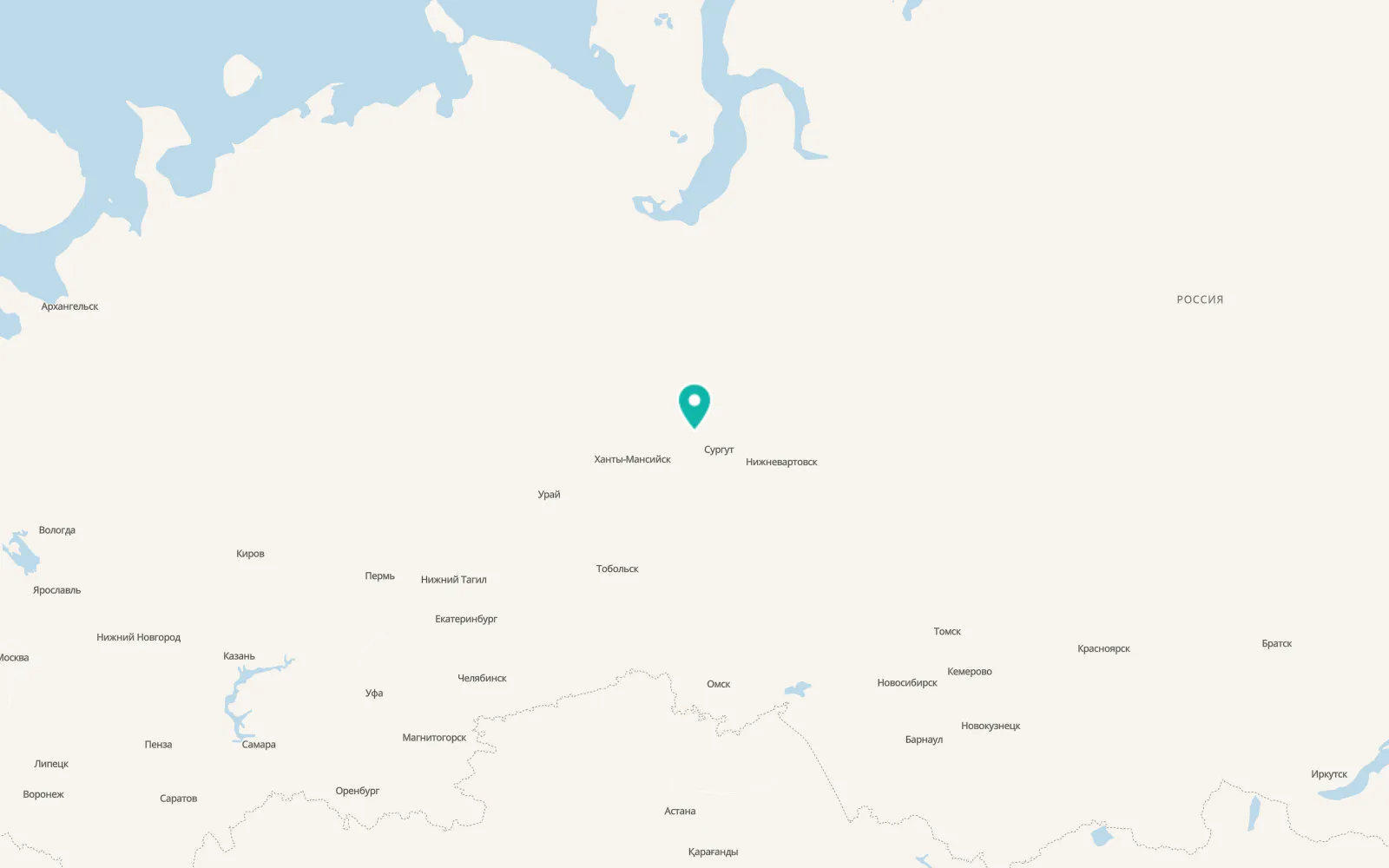 Map of Lyantor
