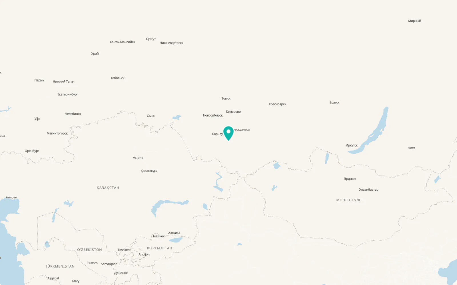 Map of Malougrenevo