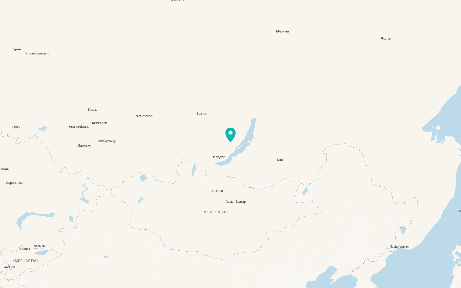 Map of Manzurka
