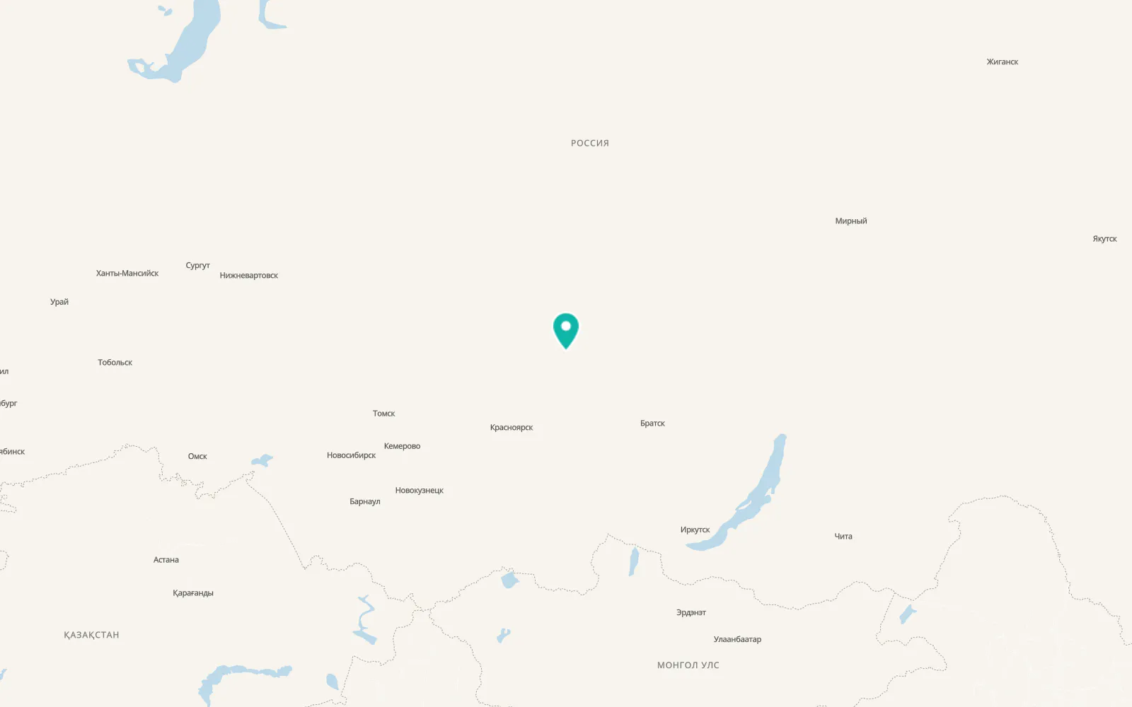 Map of Manzya