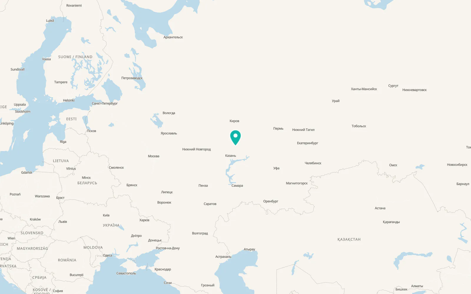 Map of Mariyets