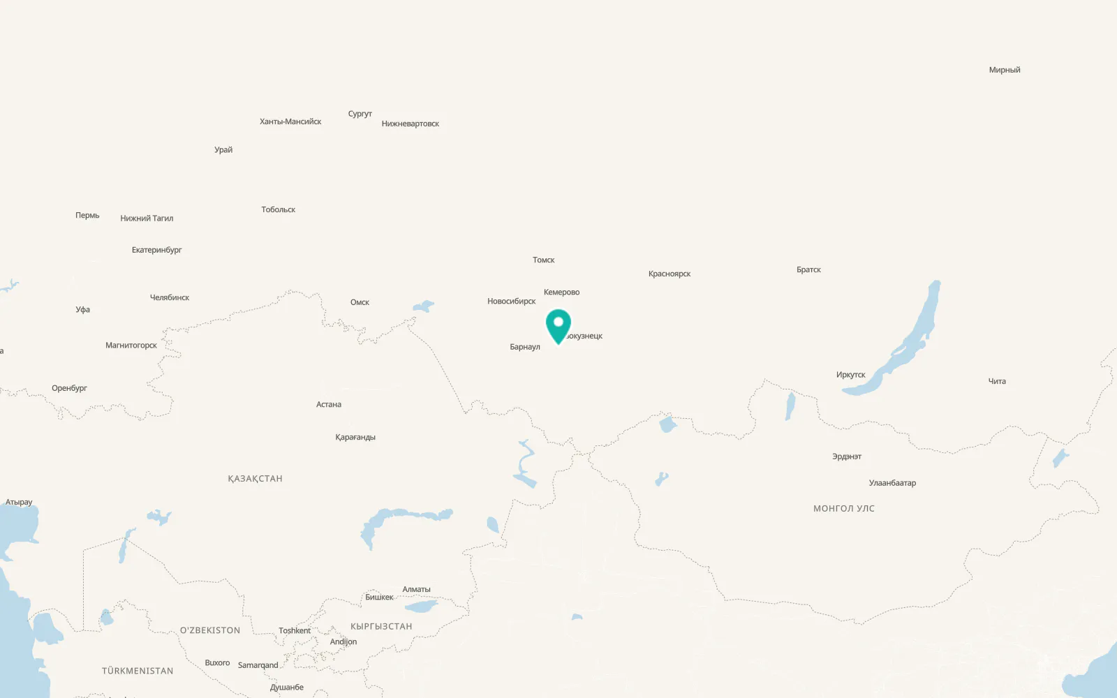 Map of Martynovo