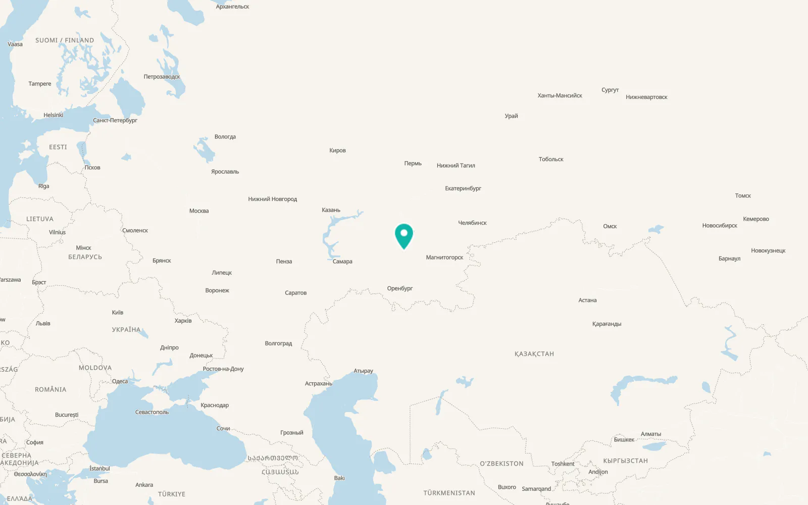 Map of Mayskiy
