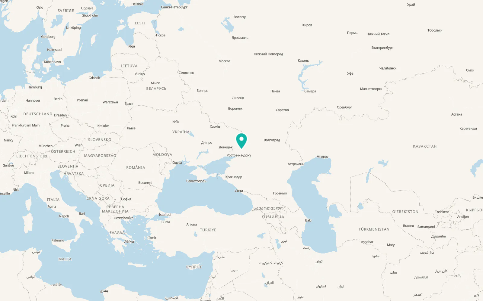 Map of Mayskiy