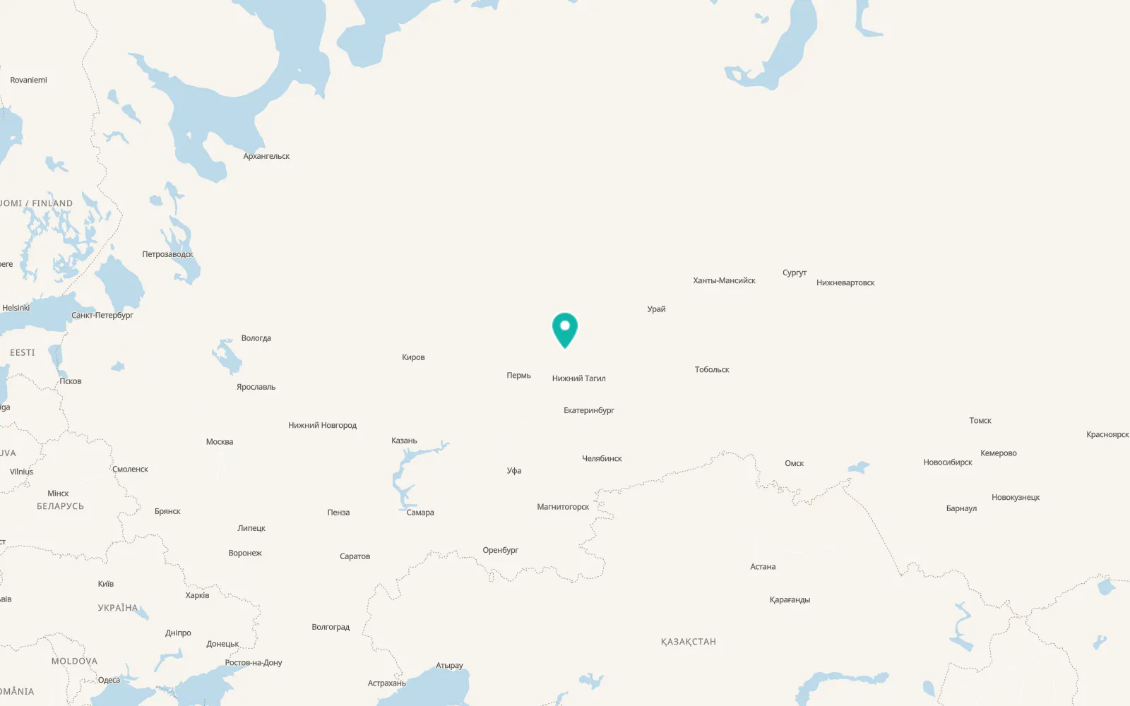 Map of Medvedka