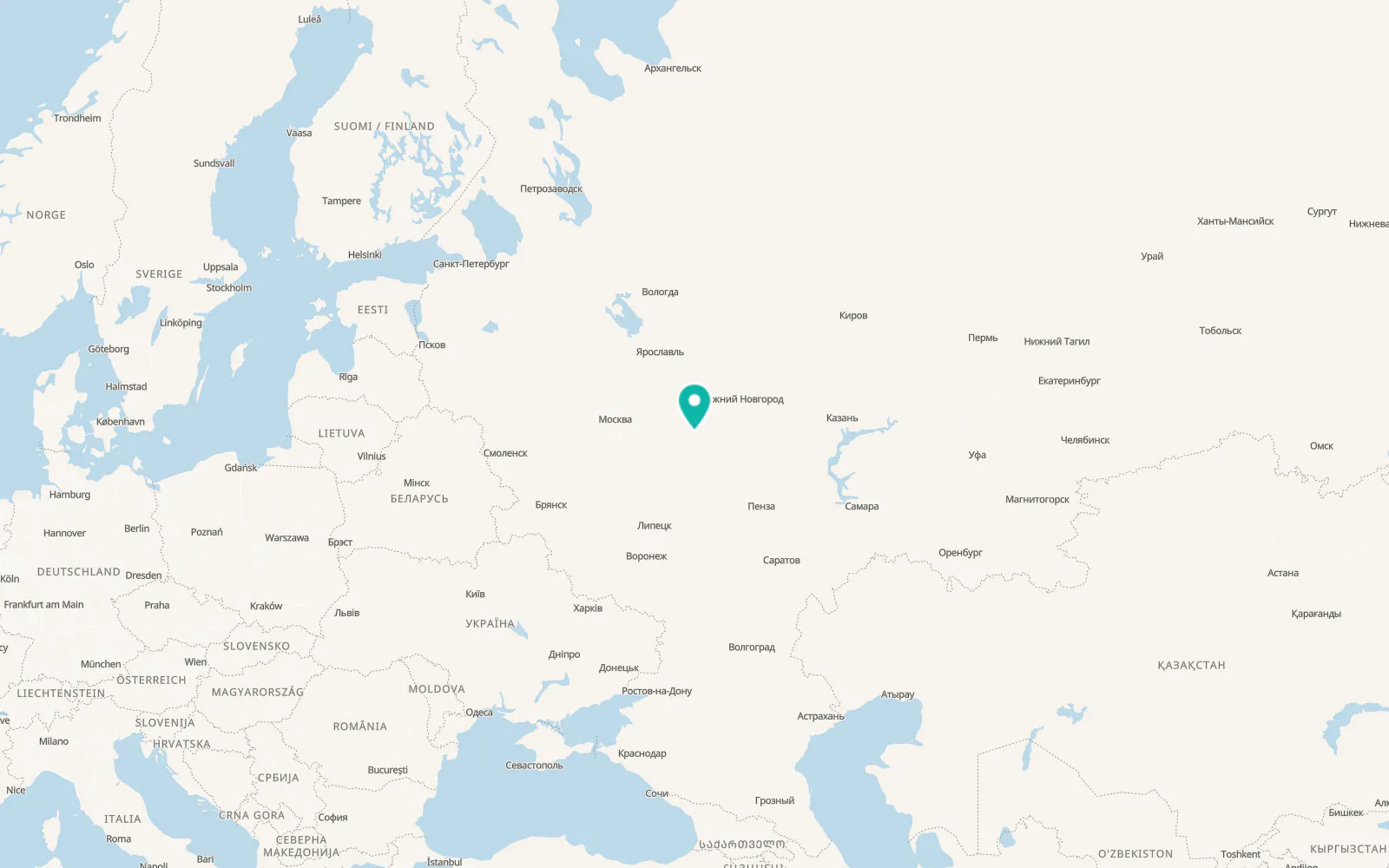 Map of Melenki