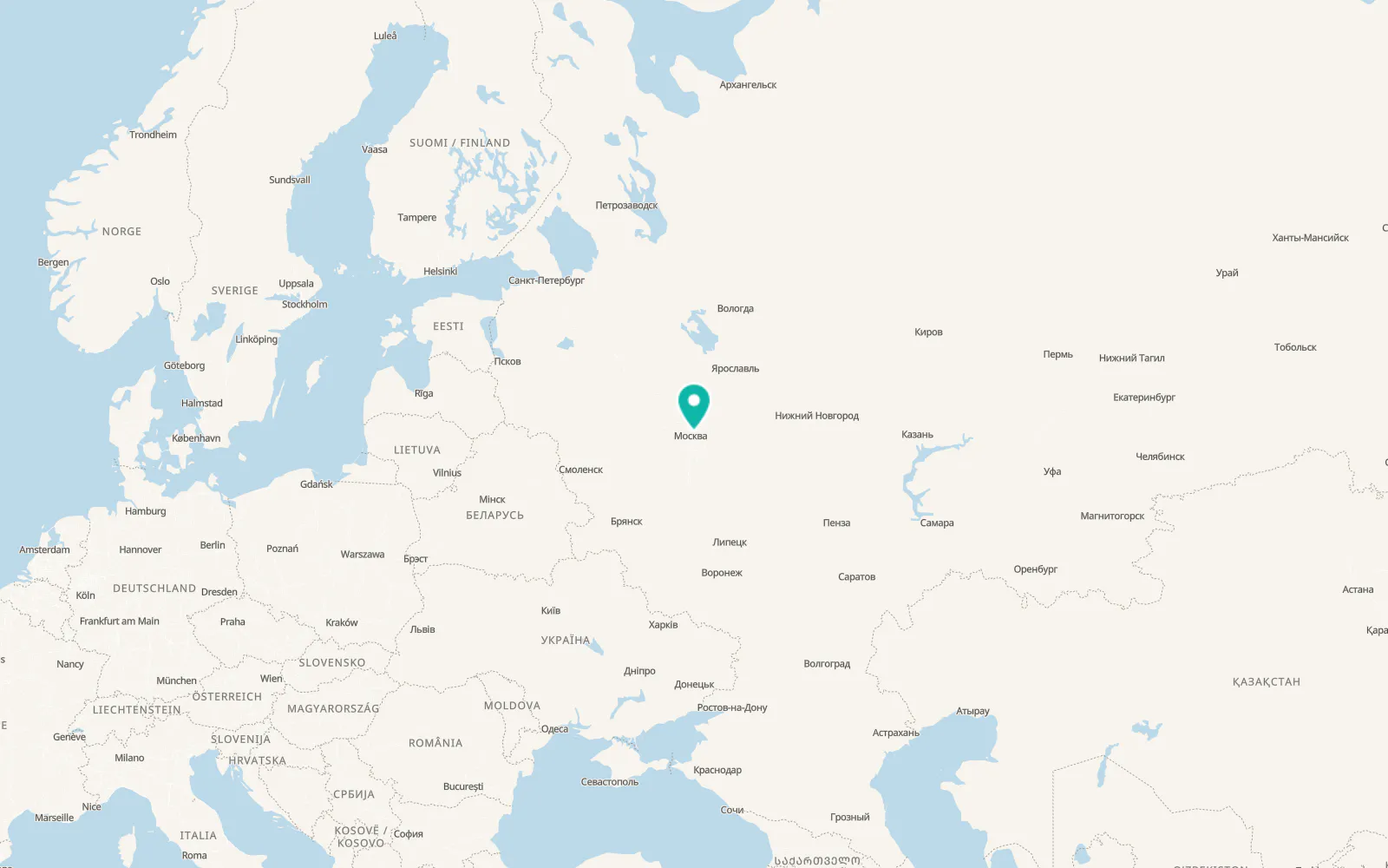 Map of Metrogorodok