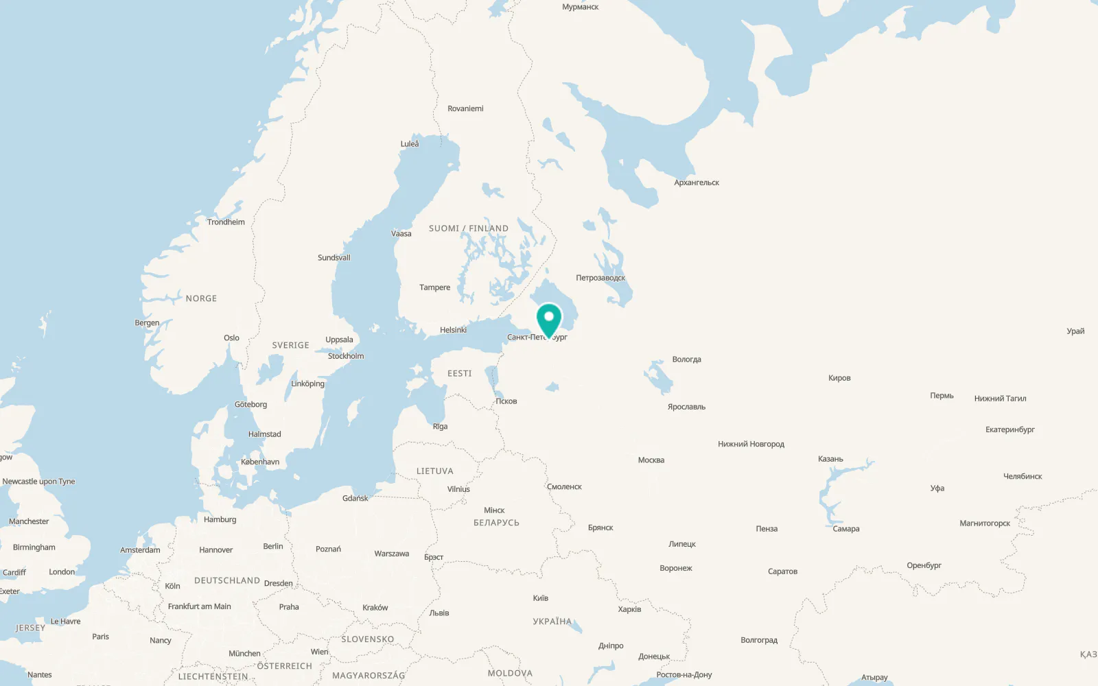 Map of Mga