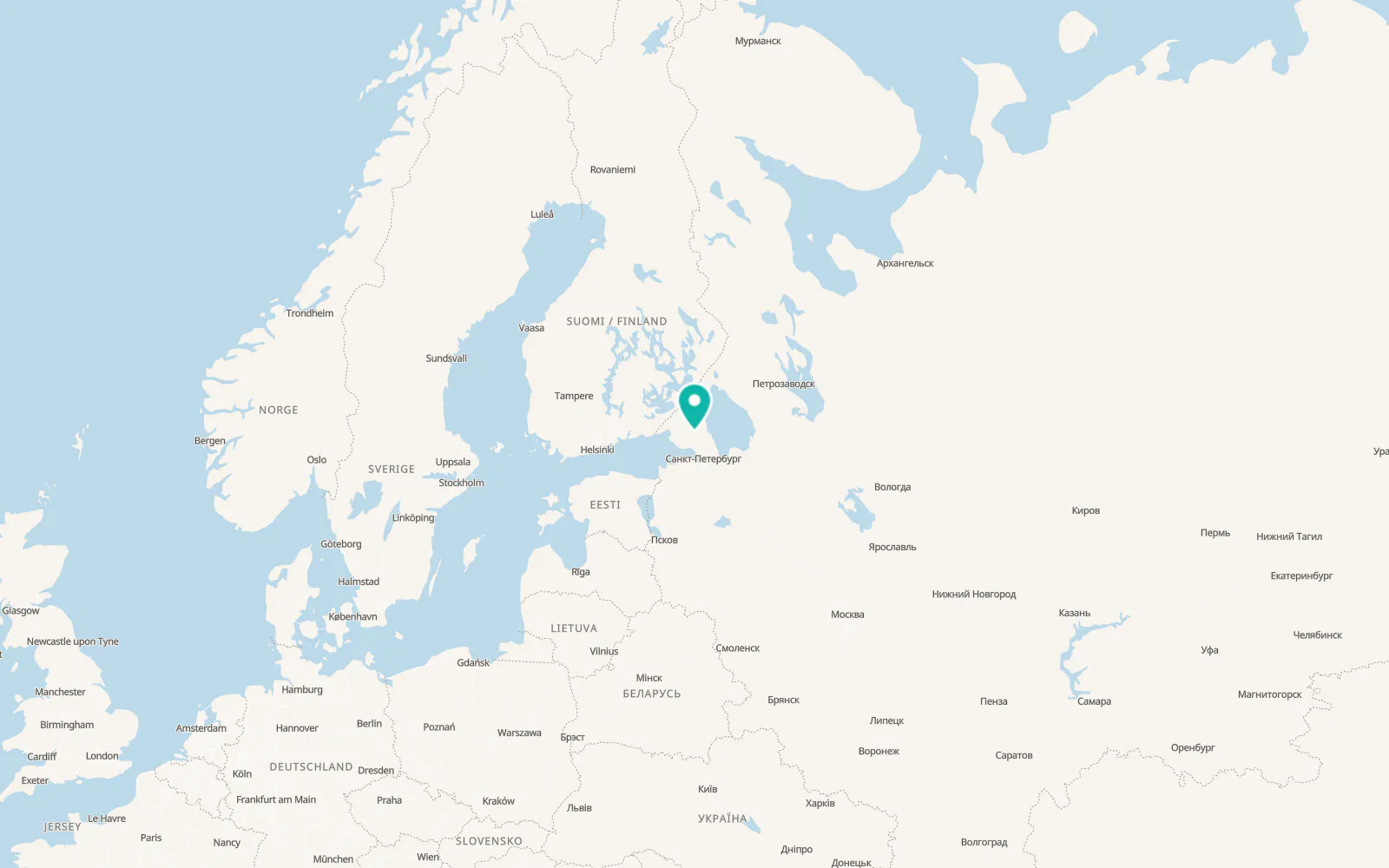 Map of Michurinskoye