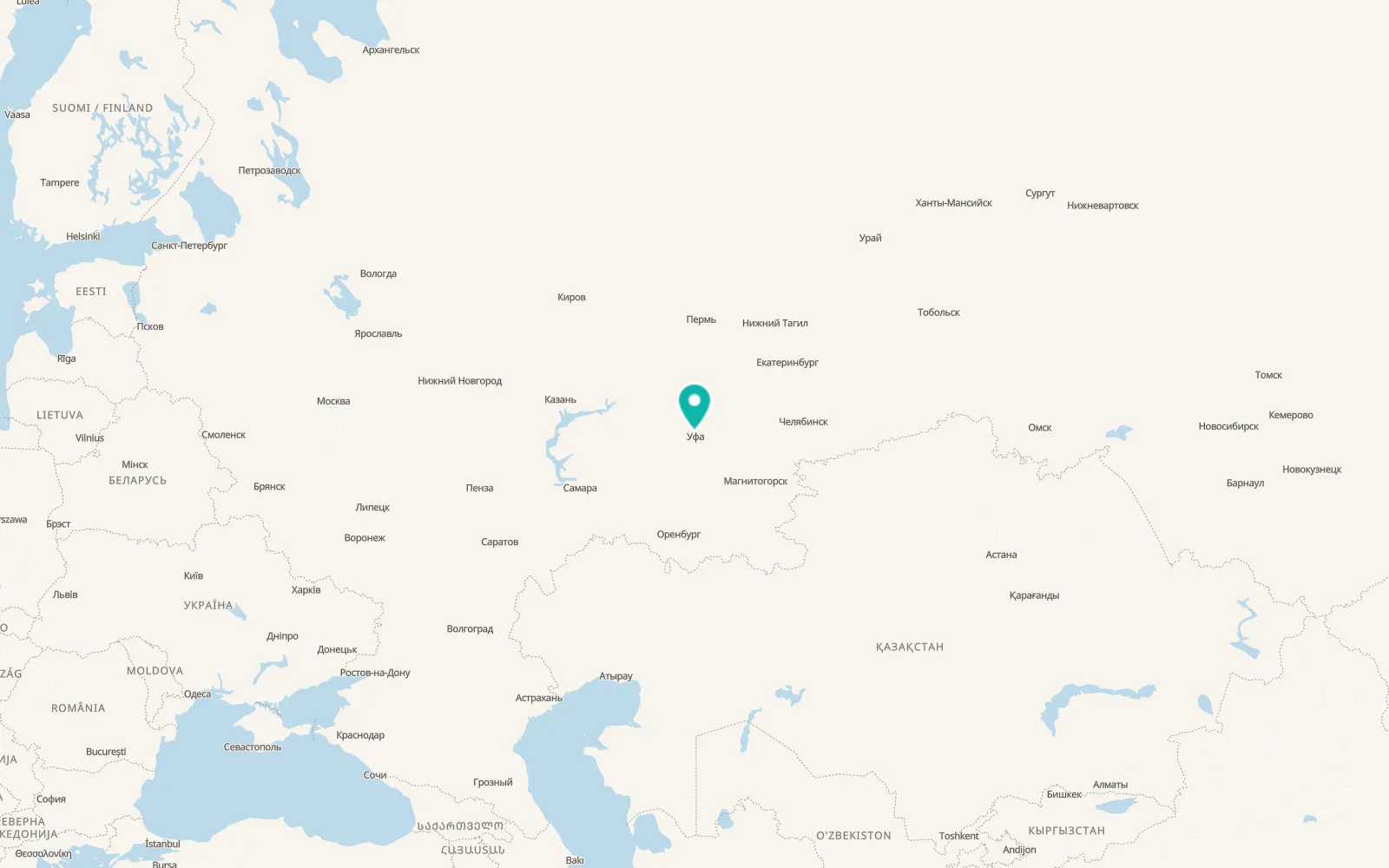 Map of Mikhaylovka