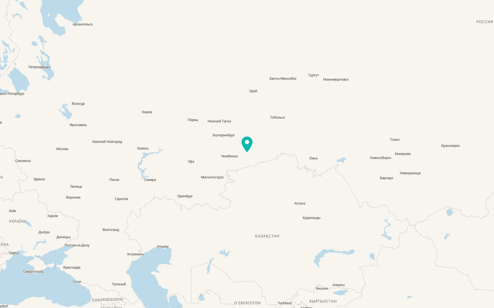 Map of Mishkino