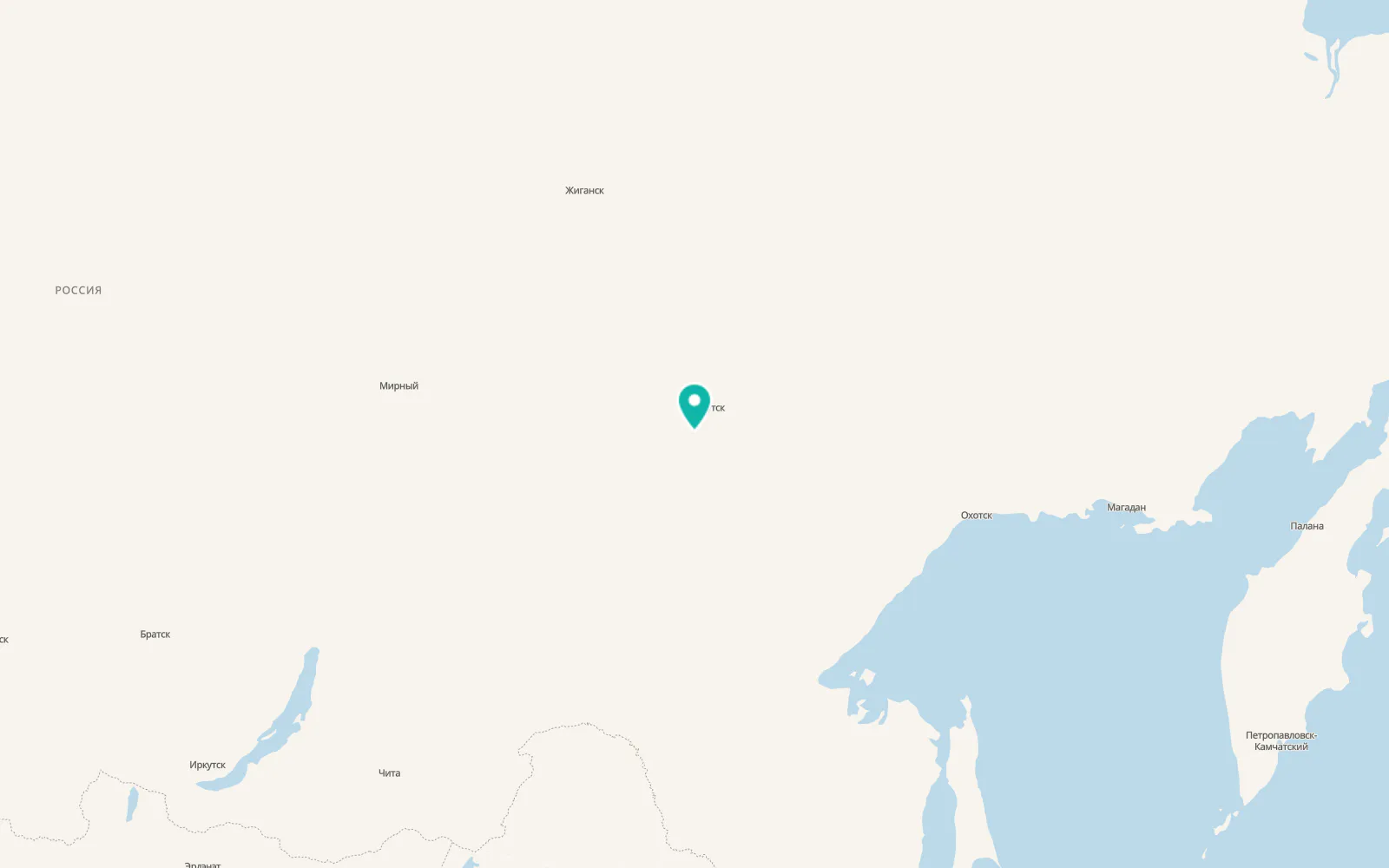 Map of Mokhsogollokh
