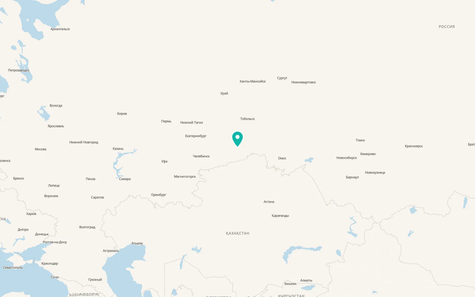 Map of Mokrousovo