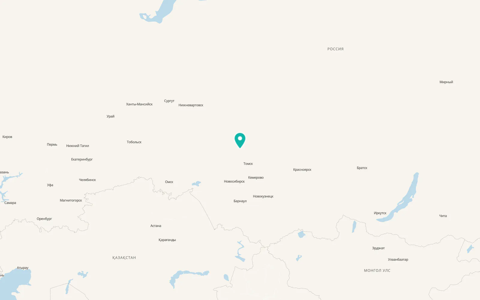 Map of Molchanovo