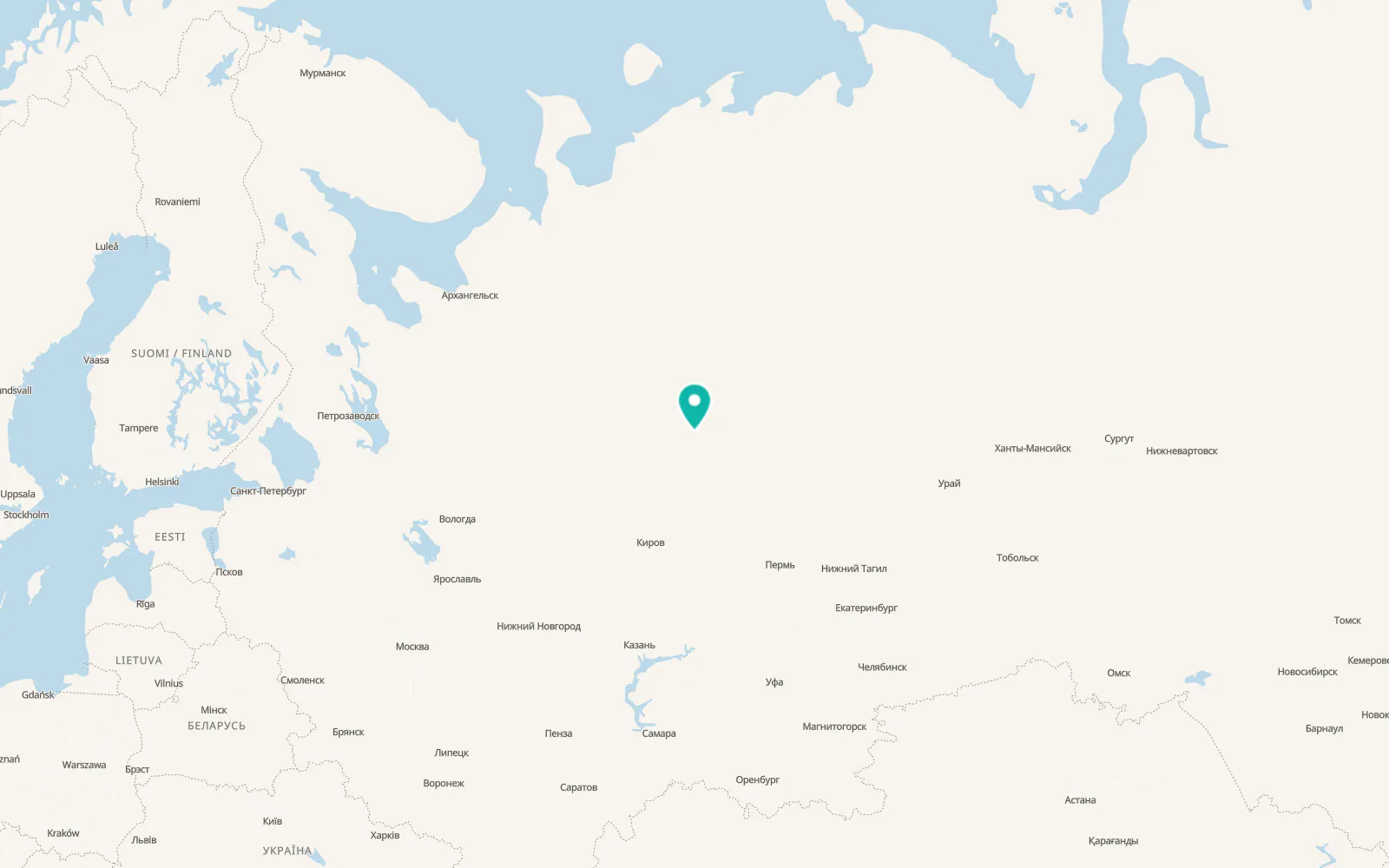Map of Mordino