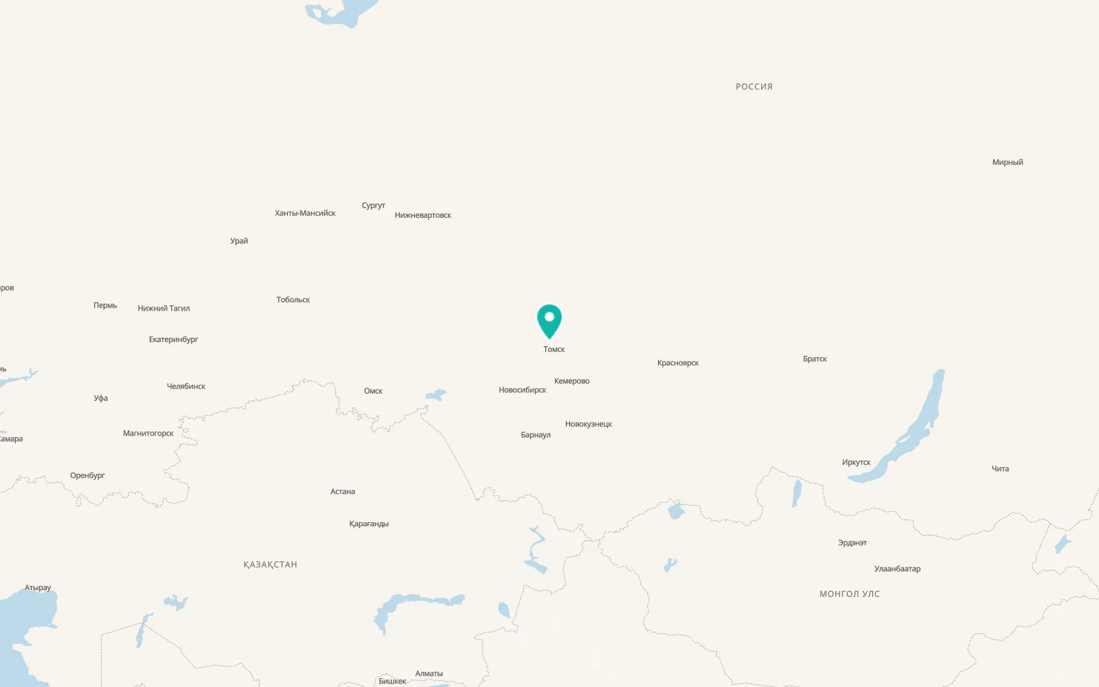 Map of Moryakovskiy Zaton