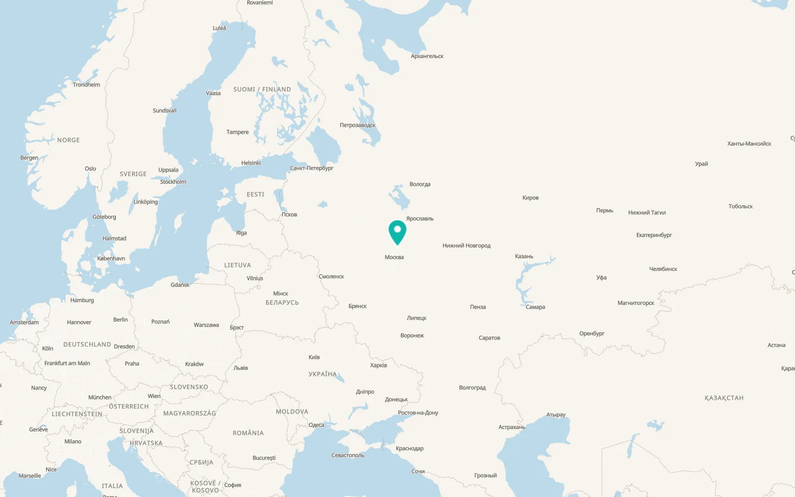 Map of Muranovo