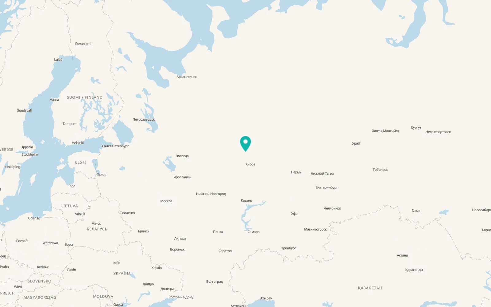 Map of Murashi