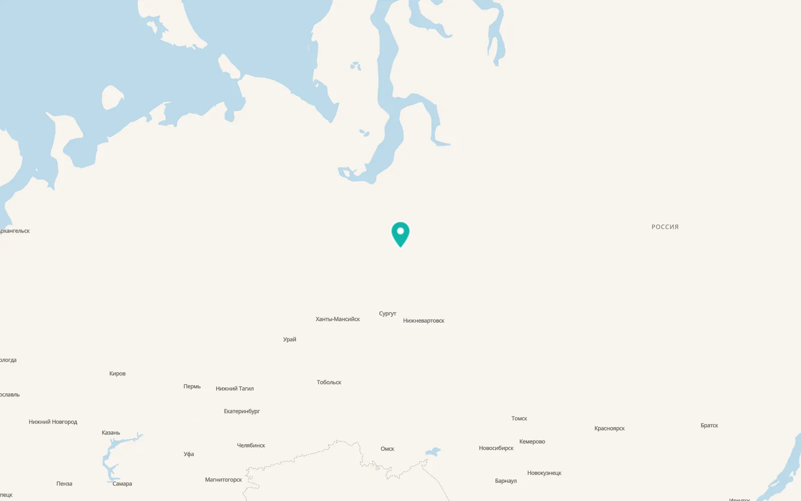 Map of Muravlenko