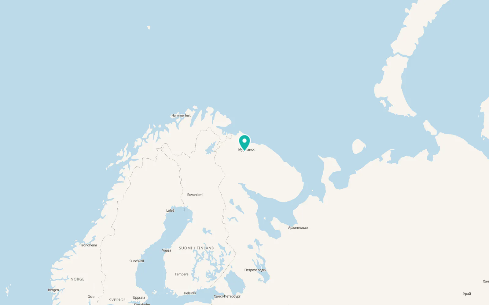 Map of Murmashi