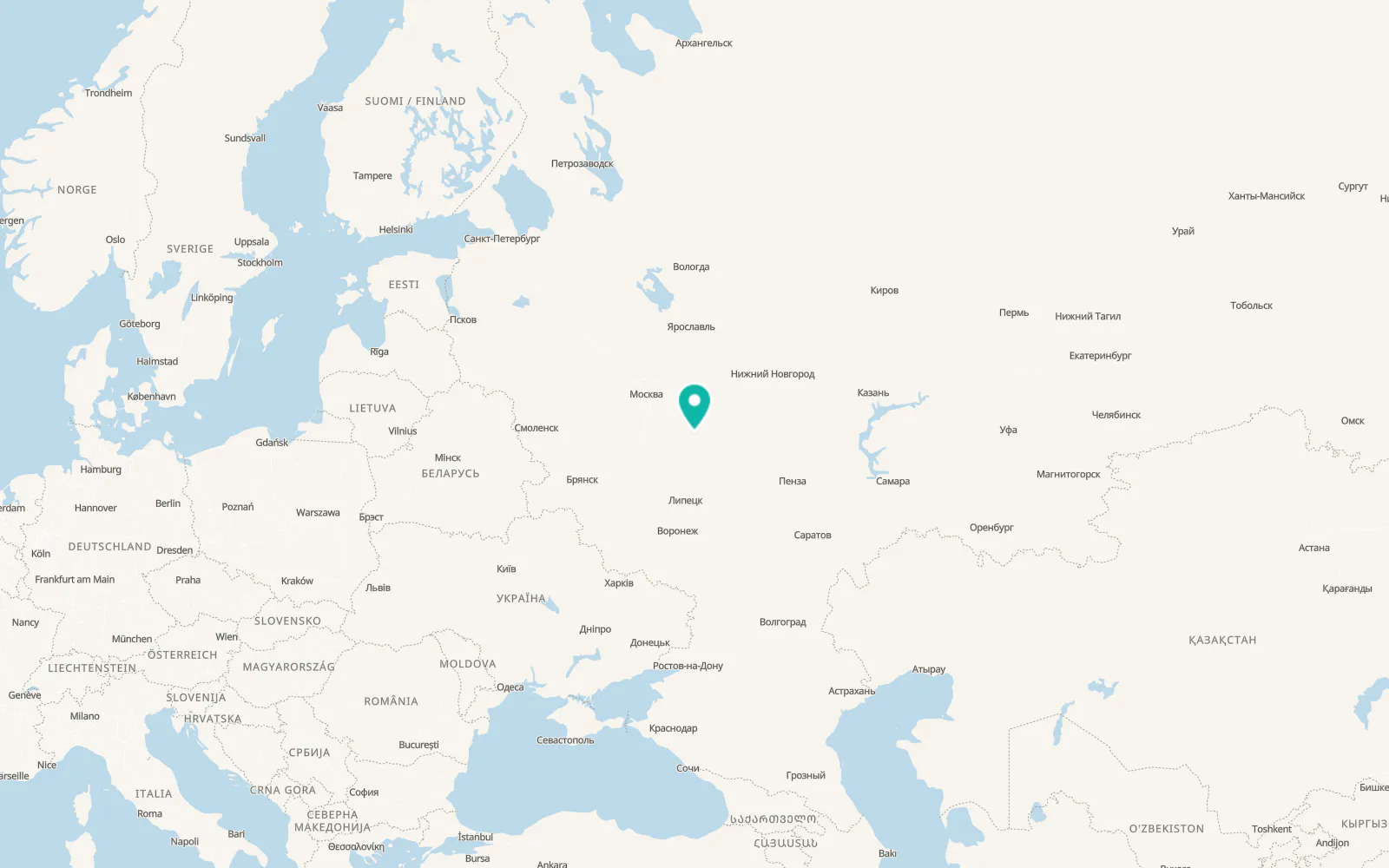 Map of Murmino