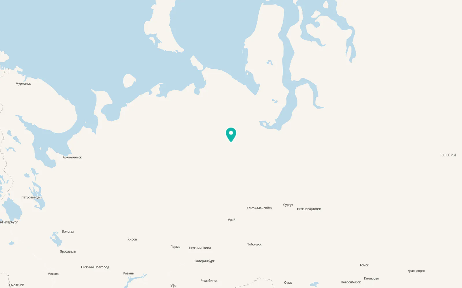 Map of Muzhi