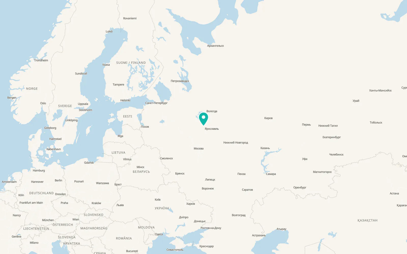 Map of Myshkin