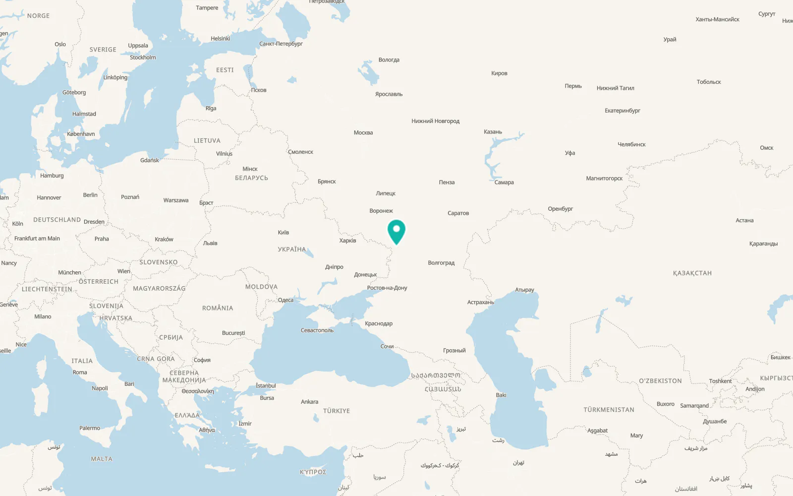 Map of Nagibin