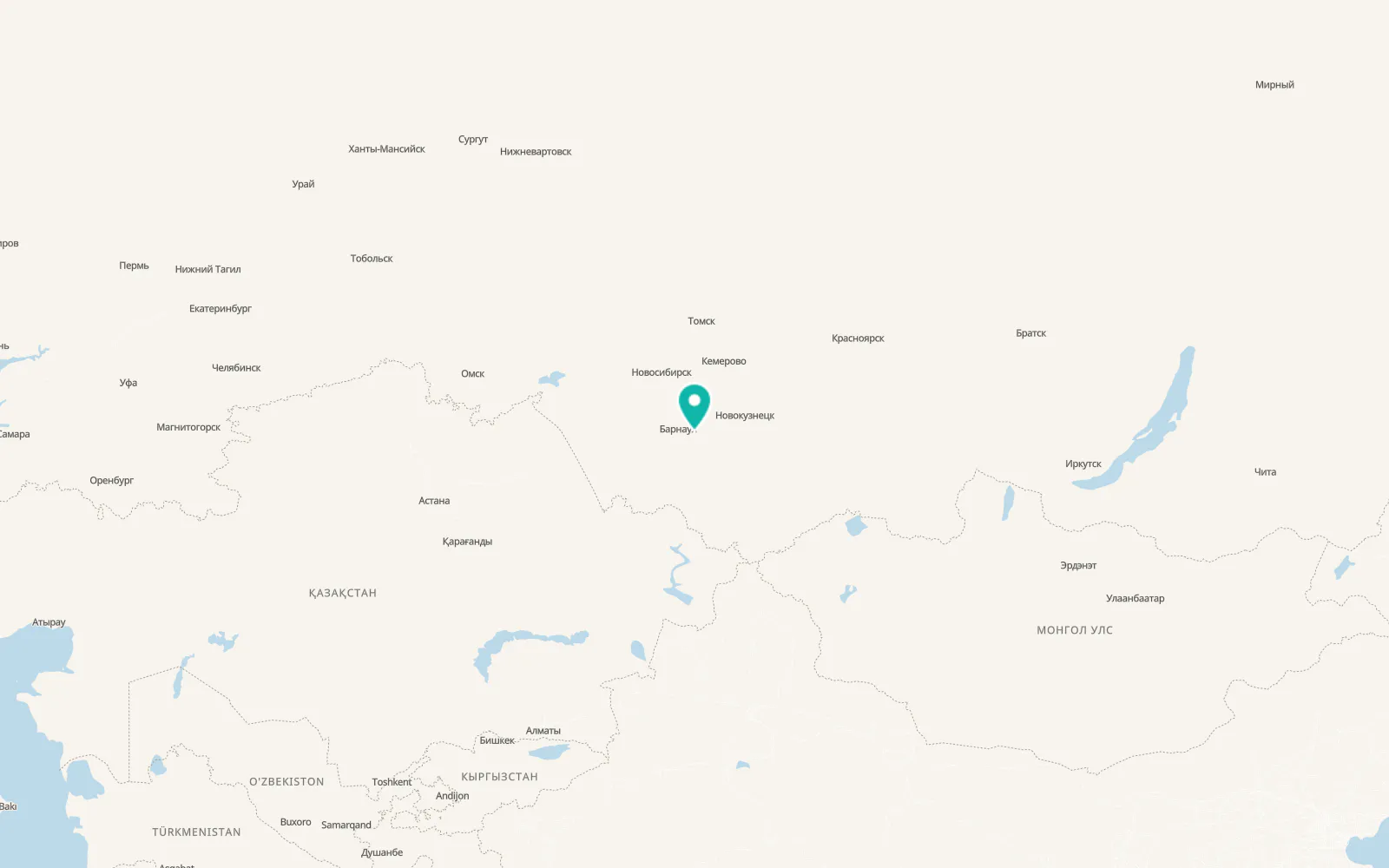 Map of Nalobikha