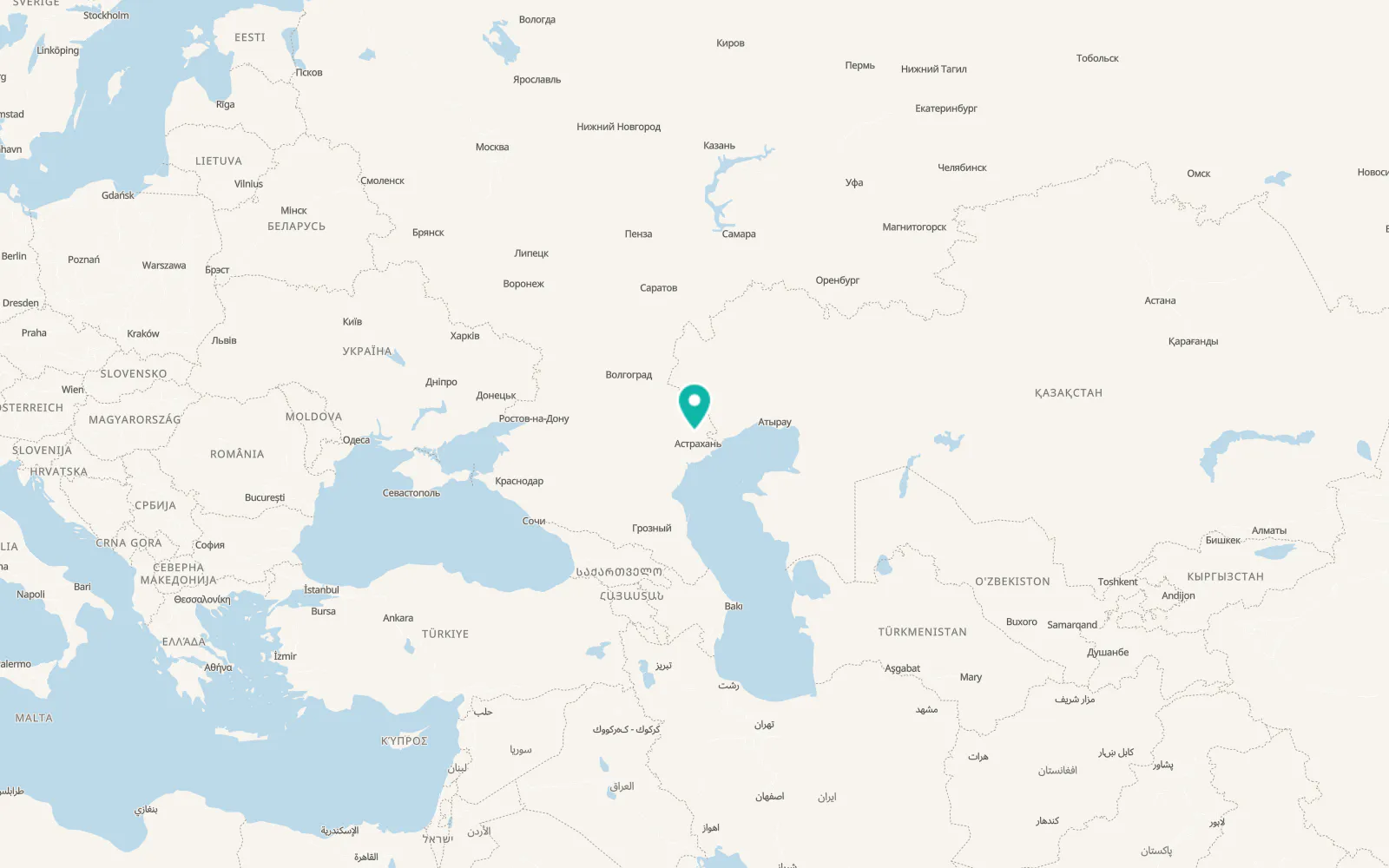 Map of Narimanov