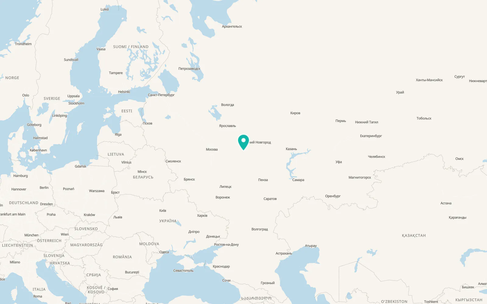 Map of Navashino