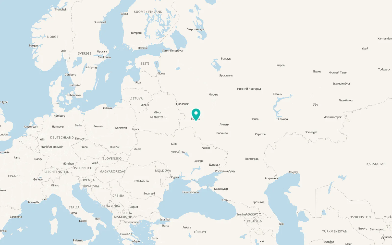 Map of Navlya