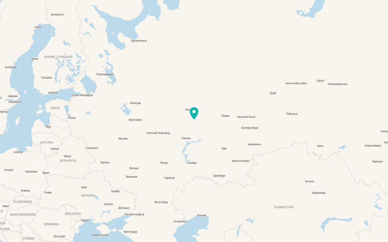 Map of Nema