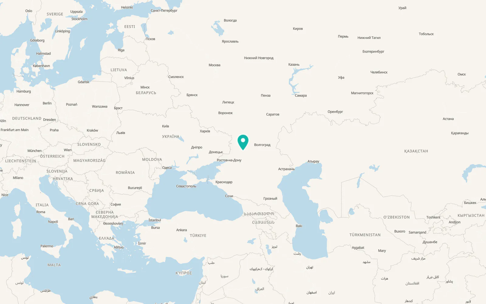 Map of Nikolayev