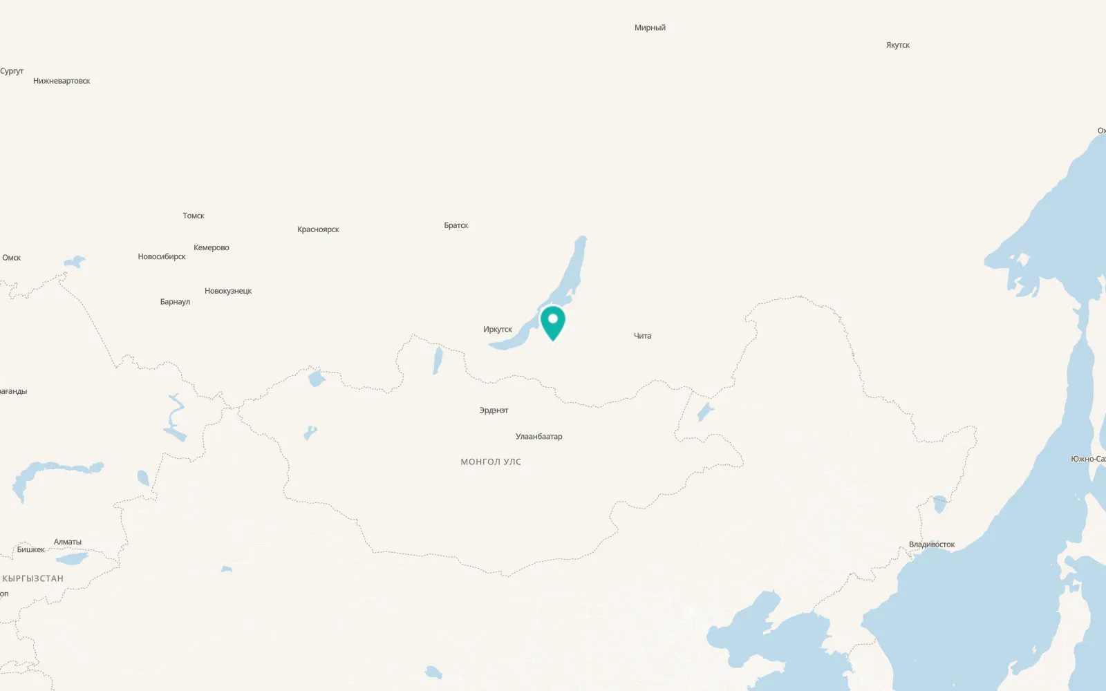 Map of Nikolayevskiy