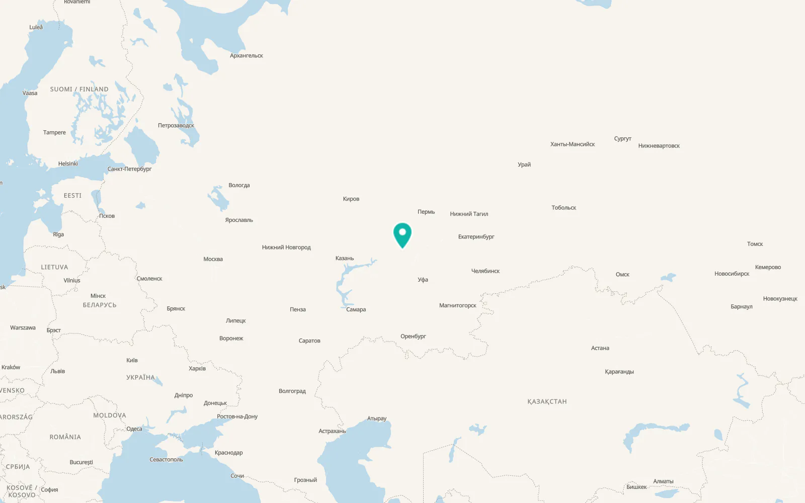 Map of Nikolo-Berëzovka