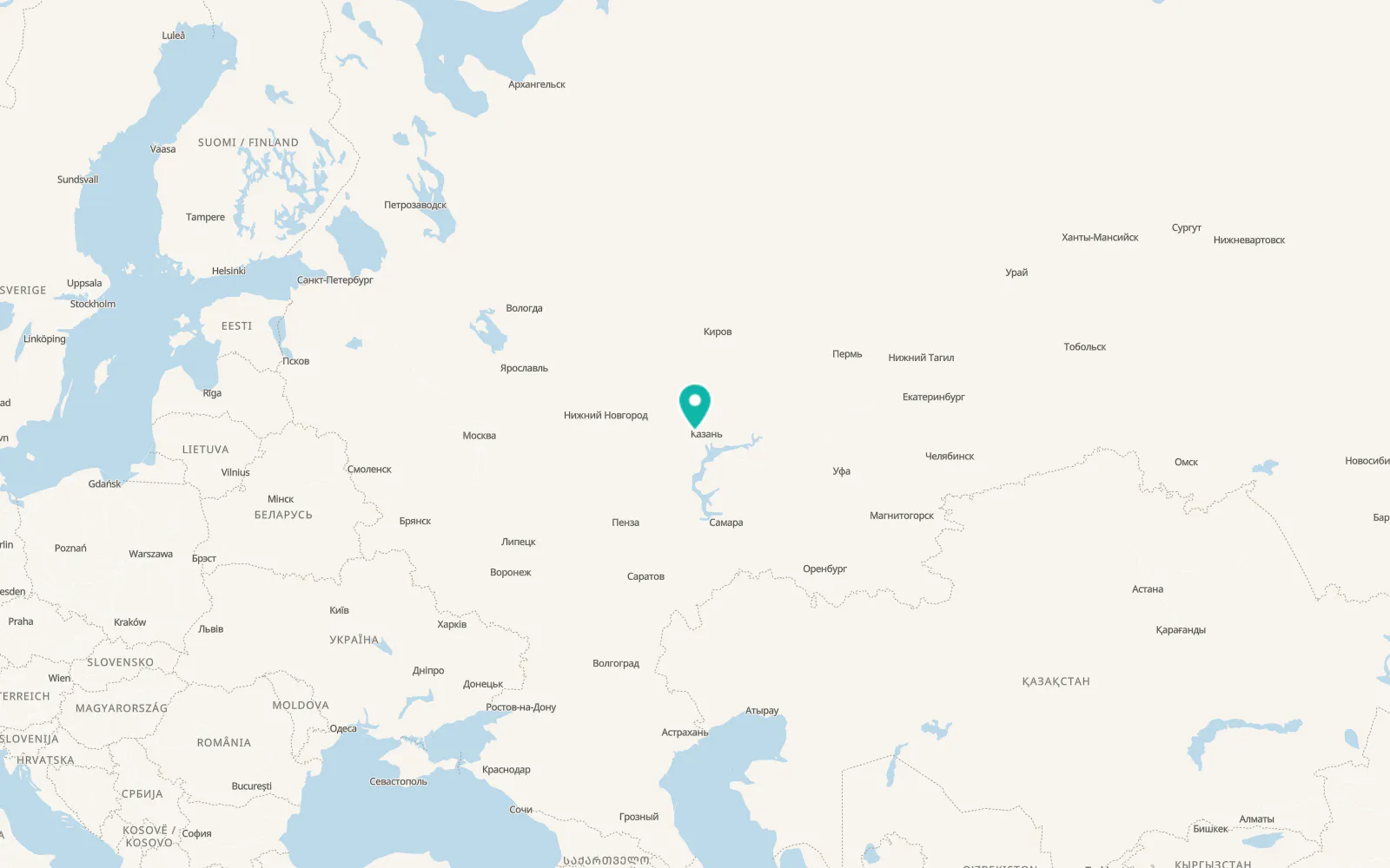 Map of Nizhniye Vyazovyye