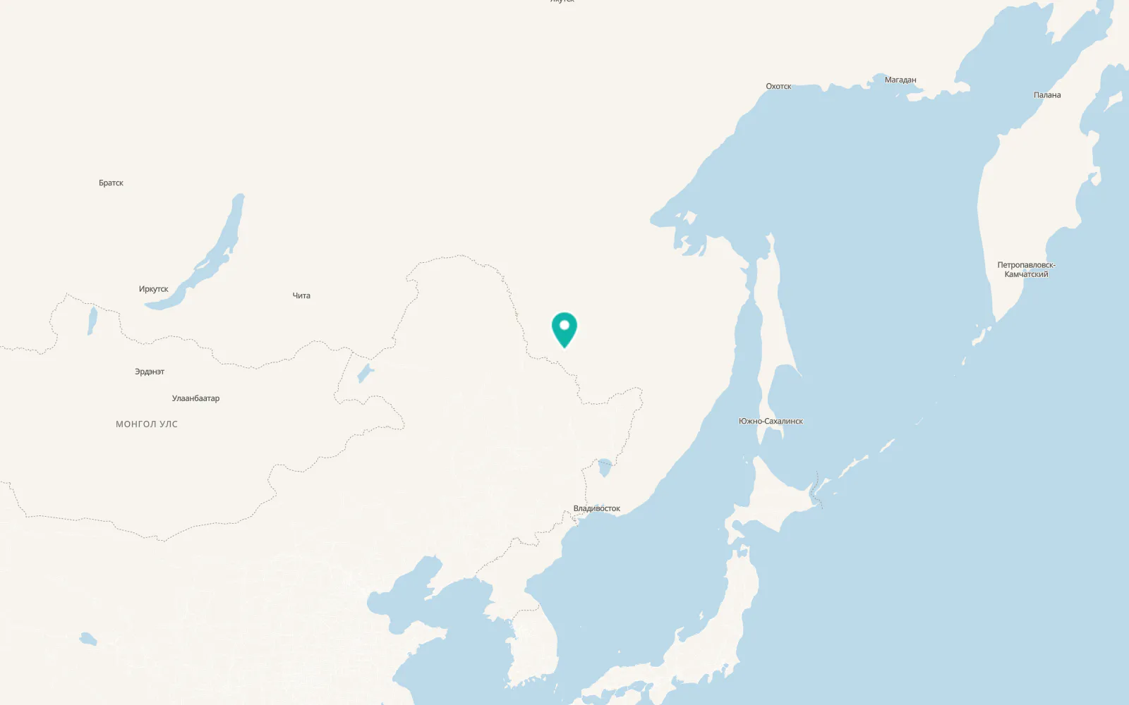 Map of Novobureyskiy