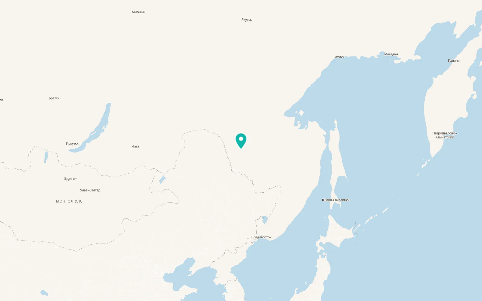 Map of Novokiyevskiy Uval