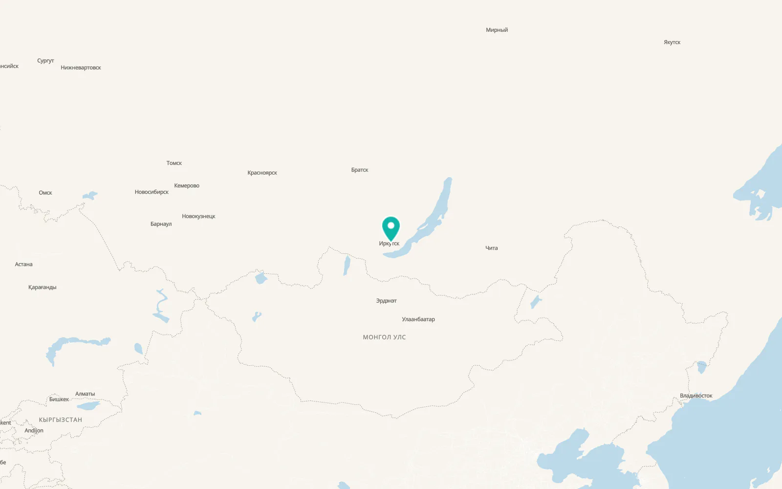 Map of Novolisikha