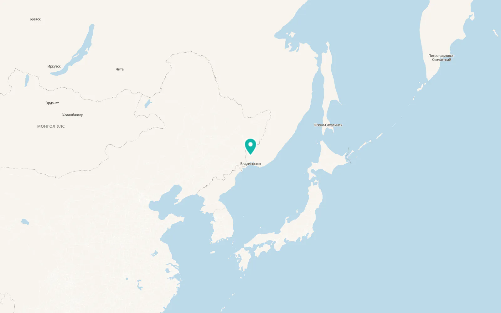 Map of Novonikol’sk