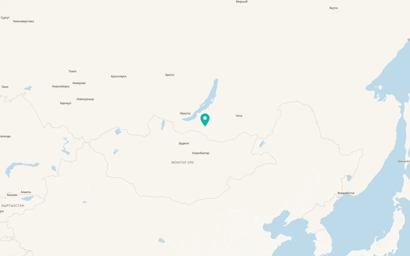 Map of Novosretenka