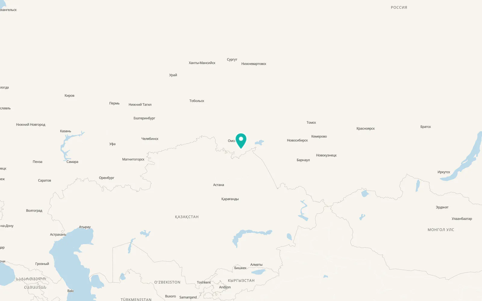 Map of Novovarshavka
