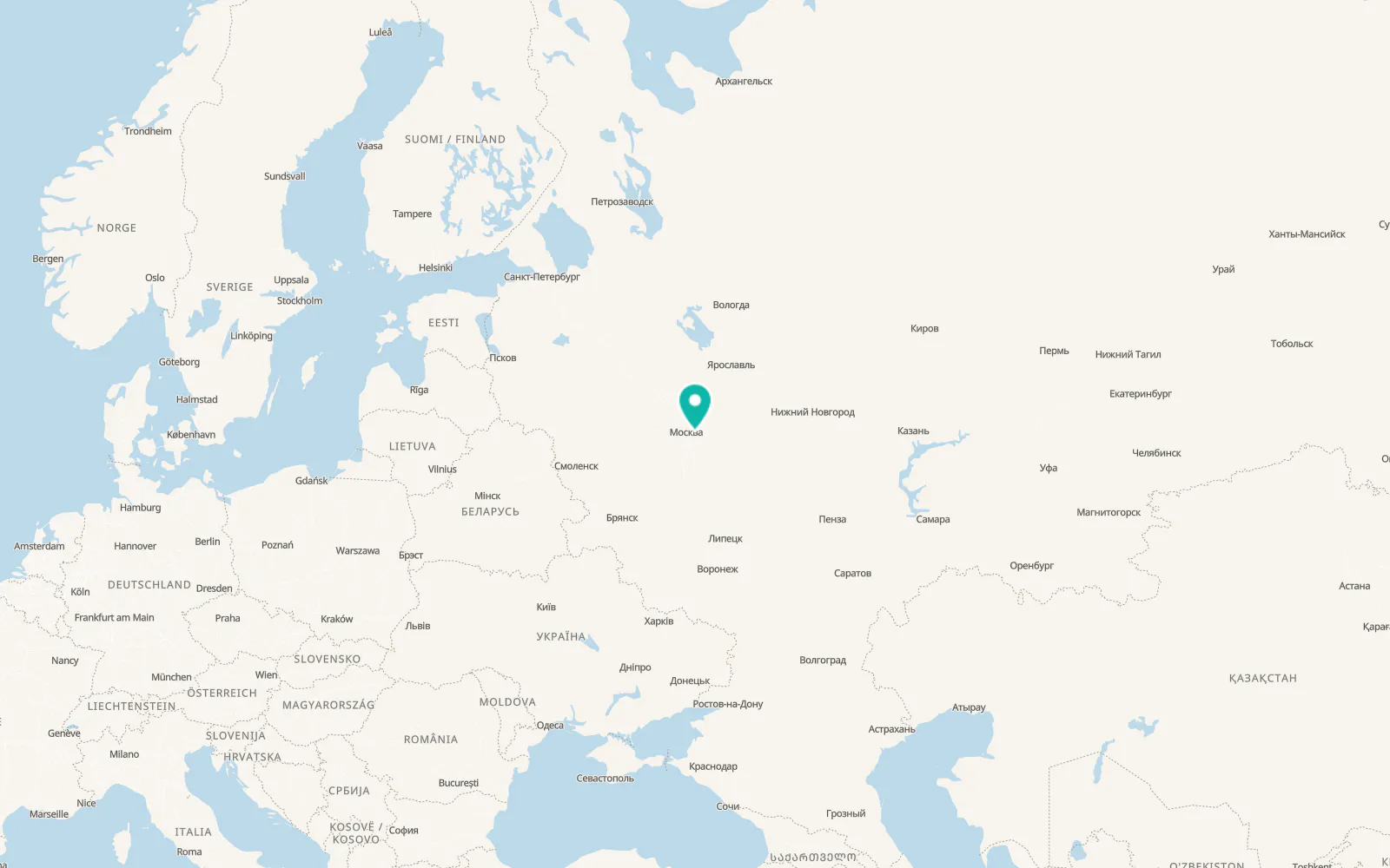 Map of Novyy Milet