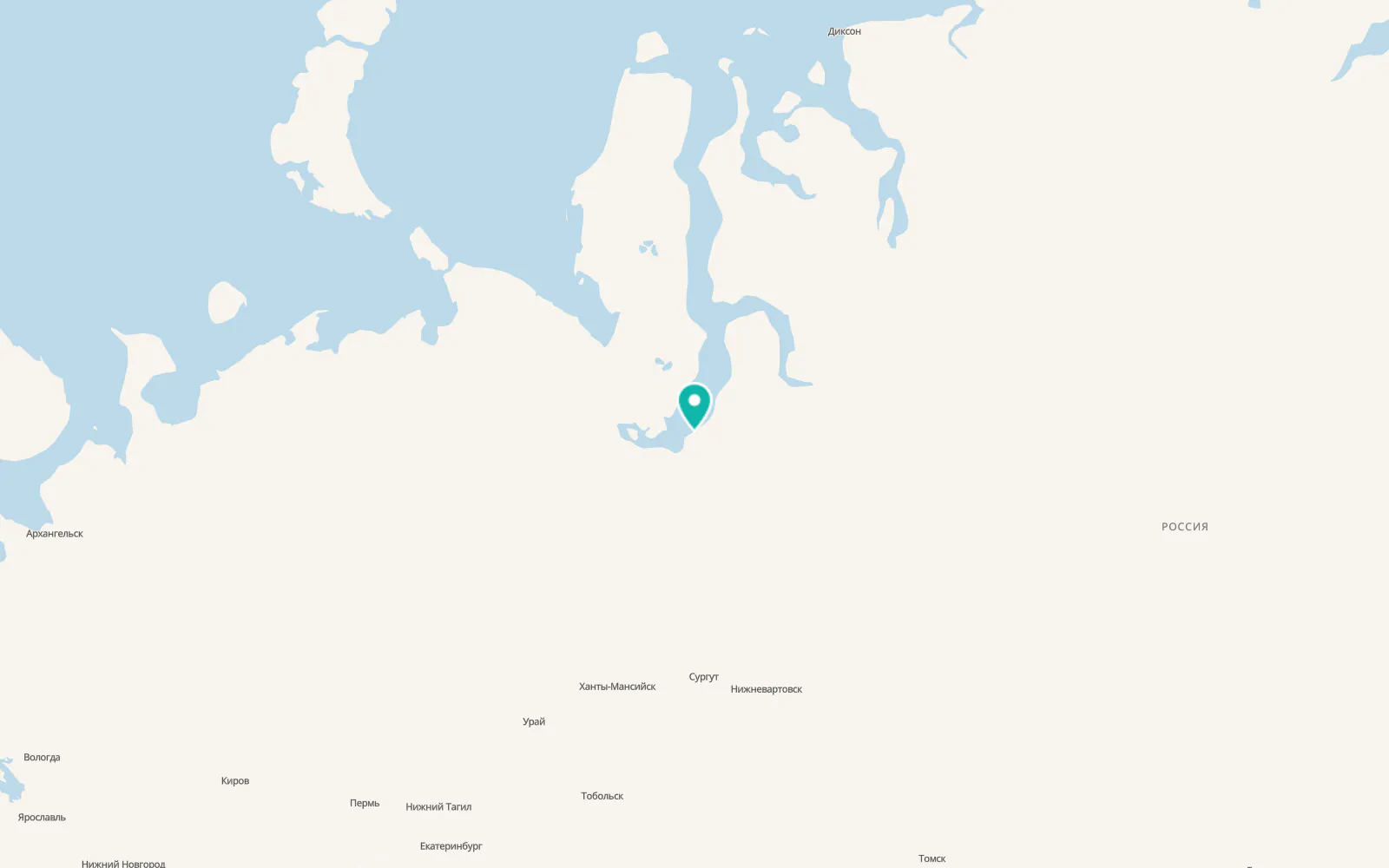 Map of Nyda
