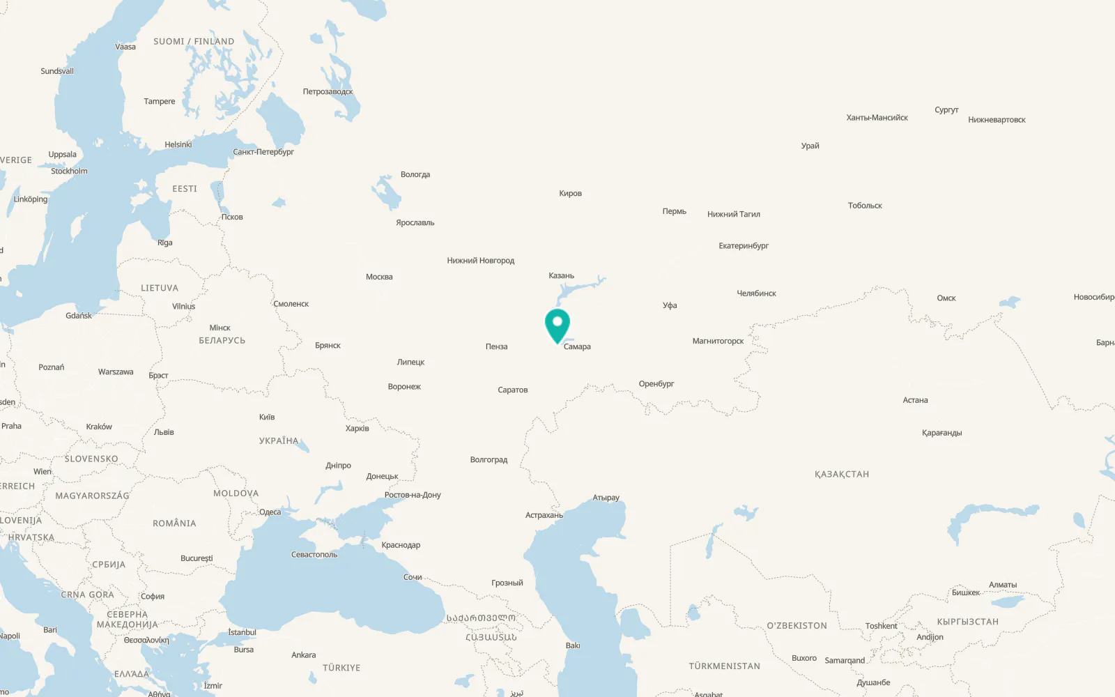 Map of Obsharovka