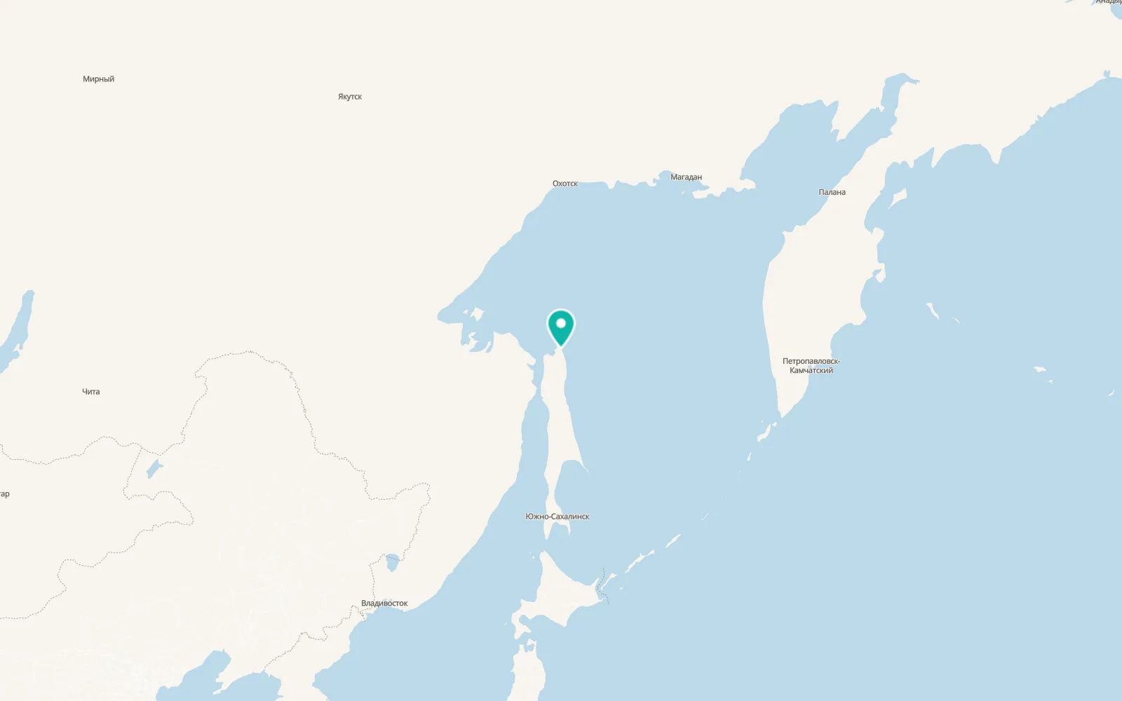 Map of Okha