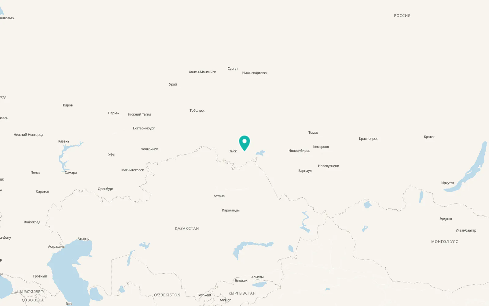 Map of Okoneshnikovo