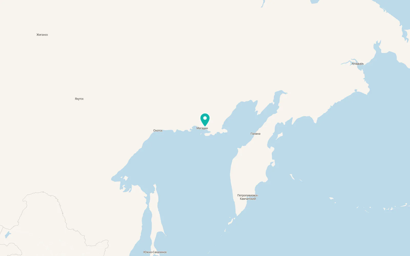 Map of Ola