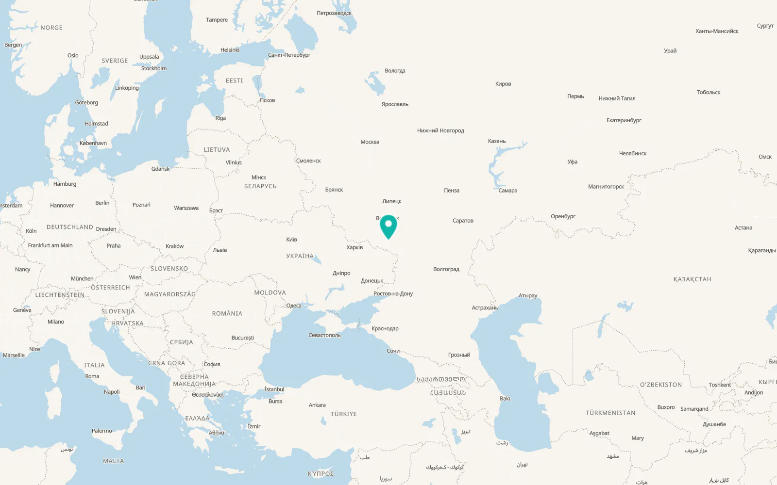 Map of Ol’khovatka